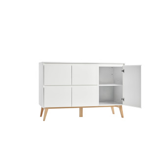 Chest of drawers with 4 drawers and doors (Classy collection)